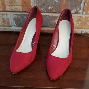 Forever 21 red wedges